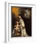 Saint Rose of Lima, 1670-Bartolomé Estebàn Murillo-Framed Giclee Print