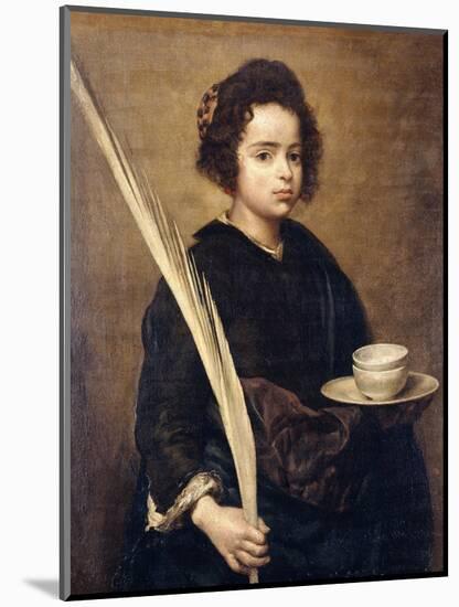 Saint Rufina-Diego Velazquez-Mounted Giclee Print