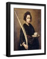 Saint Rufina-Diego Velazquez-Framed Giclee Print