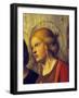 Saint's Face, Detail from Madonna with Child and Saints-Giovanni Battista-Framed Giclee Print