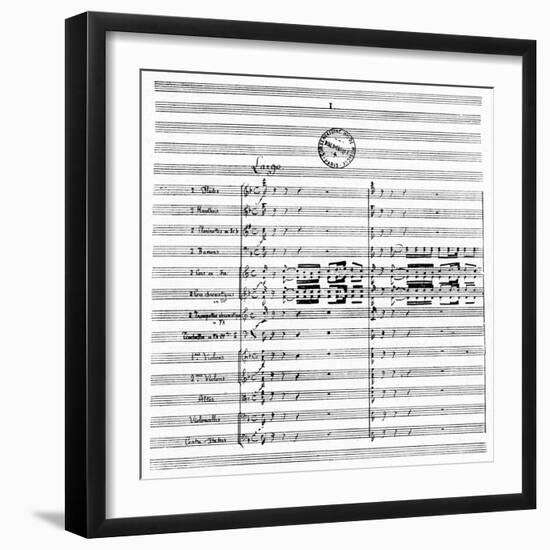 Saint-Saens Symphony no 2-Stop-Framed Giclee Print