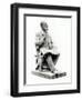 SAINT-SAENSCamille- statue with score-Laurent-Honore Marqueste-Framed Giclee Print