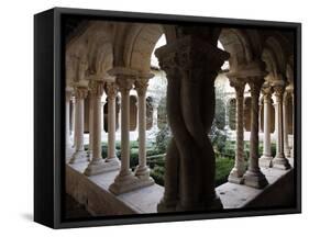 Saint-Sauveur Cathedral Cloister, Aix-En-Provence, Bouches Du Rhone, Provence, France, Europe-null-Framed Stretched Canvas