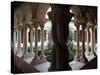 Saint-Sauveur Cathedral Cloister, Aix-En-Provence, Bouches Du Rhone, Provence, France, Europe-null-Stretched Canvas
