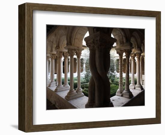 Saint-Sauveur Cathedral Cloister, Aix-En-Provence, Bouches Du Rhone, Provence, France, Europe-null-Framed Photographic Print