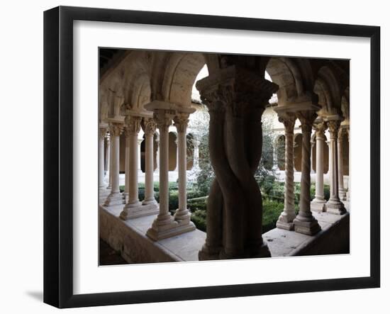 Saint-Sauveur Cathedral Cloister, Aix-En-Provence, Bouches Du Rhone, Provence, France, Europe-null-Framed Photographic Print