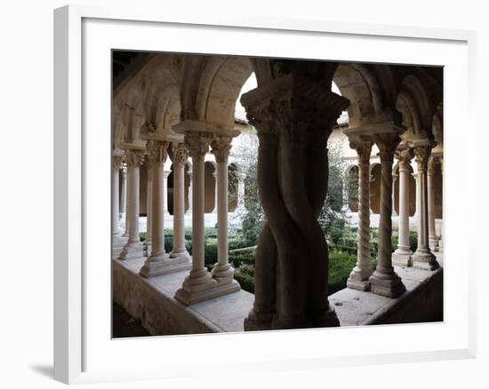 Saint-Sauveur Cathedral Cloister, Aix-En-Provence, Bouches Du Rhone, Provence, France, Europe-null-Framed Photographic Print