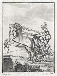 Four-Horse-Power Chariot of the Kind Used in Racing-Saint-sauveur-Framed Art Print