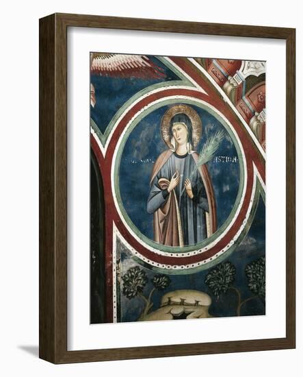 Saint Scholastica, 13th Century-null-Framed Giclee Print