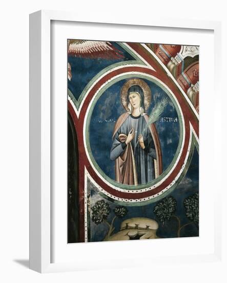 Saint Scholastica, 13th Century-null-Framed Giclee Print