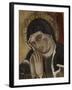 Saint Scholastica, Detail from Last Conversation Between Saint Benedict and Saint Scholastica-null-Framed Giclee Print