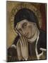 Saint Scholastica, Detail from Last Conversation Between Saint Benedict and Saint Scholastica-null-Mounted Giclee Print