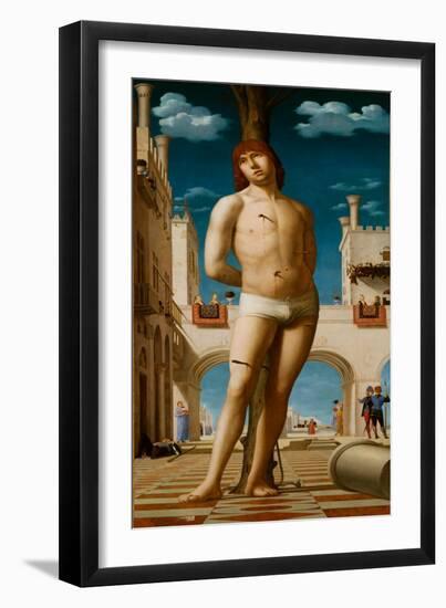 Saint Sebastian, 1478-Antonello da Messina-Framed Giclee Print