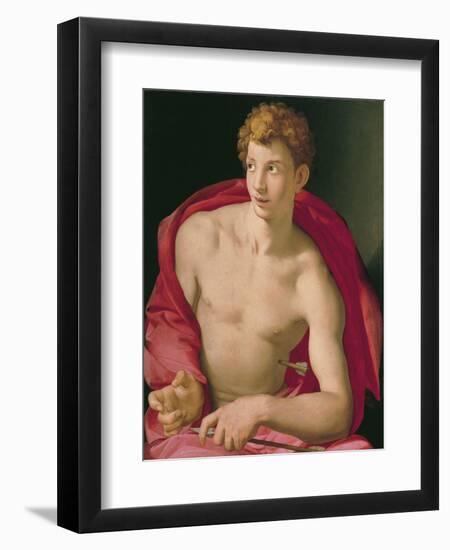 Saint Sebastian, 1533-Agnolo Bronzino-Framed Giclee Print