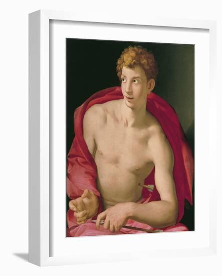 Saint Sebastian, 1533-Agnolo Bronzino-Framed Giclee Print