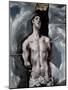 Saint Sebastian, 1610-1614-El Greco-Mounted Giclee Print