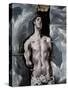 Saint Sebastian, 1610-1614-El Greco-Stretched Canvas