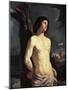 Saint Sebastian, 1642-Guercino-Mounted Giclee Print