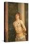 Saint Sebastian, 1651-56 (Panel)-David the Younger Teniers-Stretched Canvas