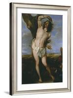 Saint Sebastian, 1656-Don Juan Carreno de Miranda-Framed Giclee Print