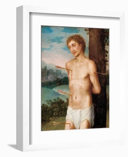 Saint Sebastian, after 1603-Juan Sanchez Cotan-Framed Giclee Print