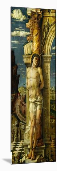 Saint Sebastian (around 1460)-Andrea Mantegna-Mounted Giclee Print