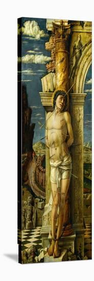 Saint Sebastian (around 1460)-Andrea Mantegna-Stretched Canvas