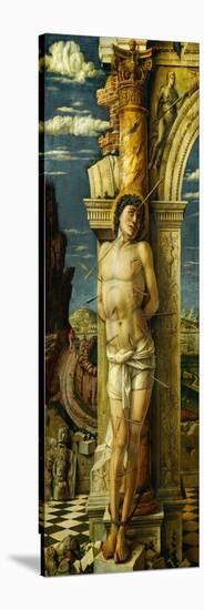 Saint Sebastian (around 1460)-Andrea Mantegna-Stretched Canvas