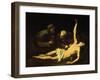 Saint Sebastian Attended by Saint Irene, 1628-Jusepe de Ribera-Framed Giclee Print