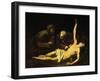 Saint Sebastian Attended by Saint Irene, 1628-Jusepe de Ribera-Framed Giclee Print