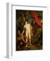 Saint Sebastian Bound for Martyrdom, C.1621-23-Sir Anthony Van Dyck-Framed Giclee Print