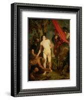 Saint Sebastian Bound for Martyrdom, C.1621-23-Sir Anthony Van Dyck-Framed Giclee Print