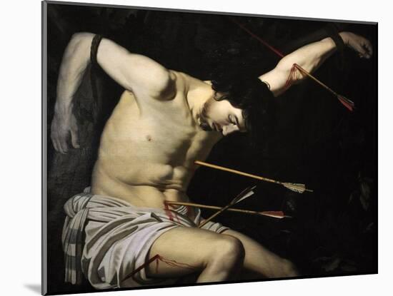 Saint Sebastian, Ca. 1623-Gerrit van Honthorst-Mounted Giclee Print