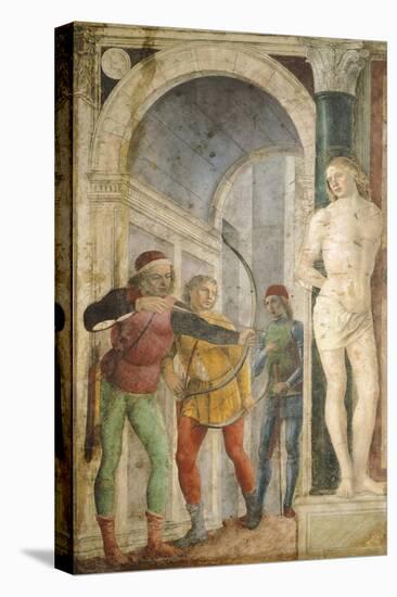 Saint Sebastian, Circa 1489-Vincenzo Foppa-Stretched Canvas