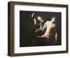 Saint Sebastian Healed by Saint Irene, Bigot Trophime, 1579-1650-null-Framed Giclee Print