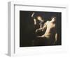 Saint Sebastian Healed by Saint Irene, Bigot Trophime, 1579-1650-null-Framed Giclee Print