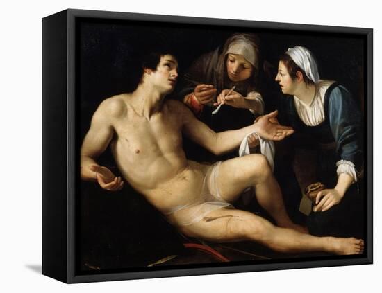 Saint Sebastian, Late 16th or Early 17th Century-Francesco Rustici-Framed Stretched Canvas