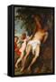 Saint Sebastian Rescued by Angels (Oil on Canvas)-Anthony Van Dyck-Framed Stretched Canvas