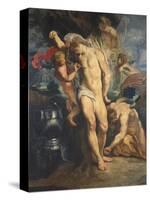 Saint Sebastian Tended by Angels, 1601-02-Peter Paul Rubens-Stretched Canvas