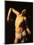 Saint Sebastian-Caravaggio-Mounted Art Print