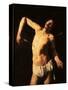 Saint Sebastian-Caravaggio-Stretched Canvas