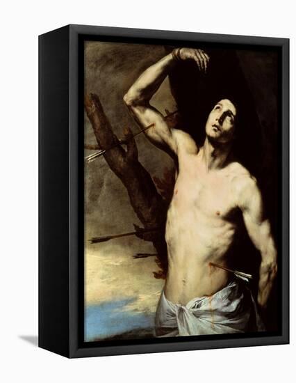 Saint Sebastian-Jusepe de Ribera-Framed Stretched Canvas
