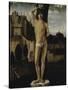 Saint Sebastian-Antonello da Messina-Stretched Canvas