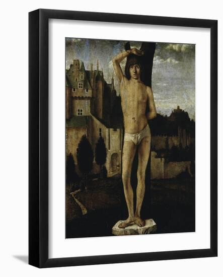 Saint Sebastian-Antonello da Messina-Framed Giclee Print