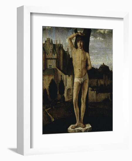 Saint Sebastian-Antonello da Messina-Framed Giclee Print