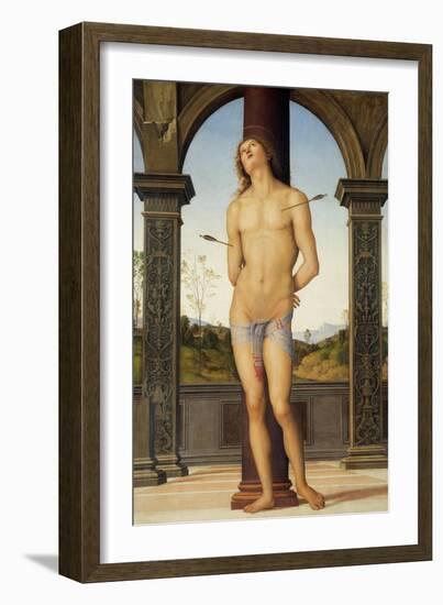 Saint Sebastian-Pietro Perugino-Framed Giclee Print