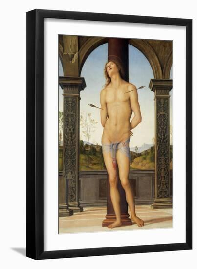 Saint Sebastian-Pietro Perugino-Framed Giclee Print