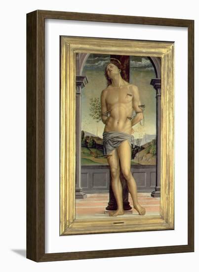 Saint Sebastian-Pietro Perugino-Framed Giclee Print