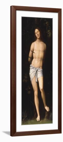 Saint Sebastian-Giovanni Francesco Caroto-Framed Giclee Print