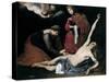 Saint Sebastien Soigne Par Les Saintes Femmes - Peinture De Jose De Ribera Dit Il Spagnoletto  L'es-Jusepe de Ribera-Stretched Canvas